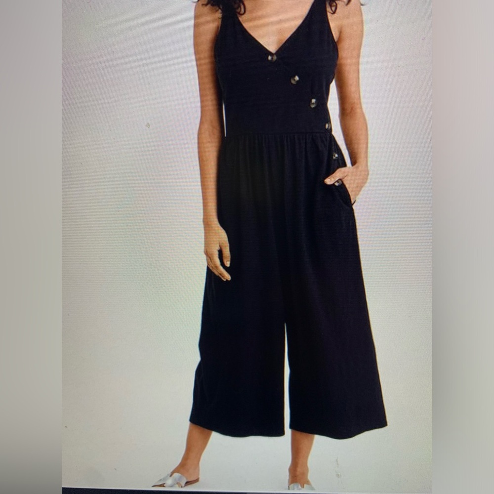 AE Black Knit Jumpsuit